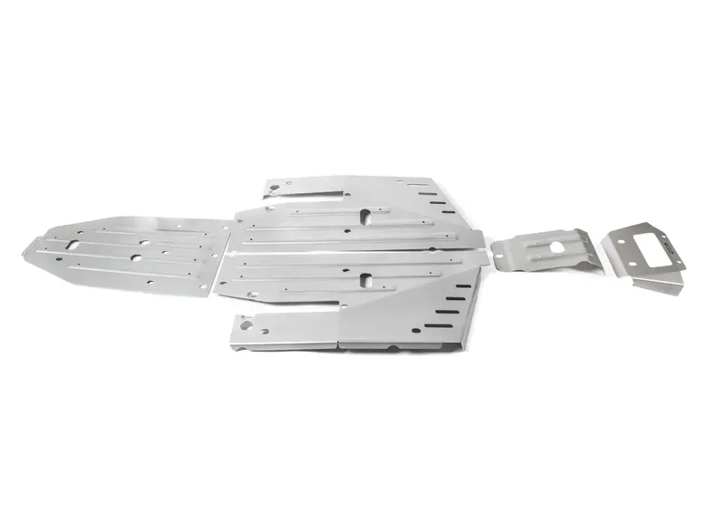 Polaris Rzr Xp1000/Turbo/41000/4 Turbo Alloy Central Skid Plate 1