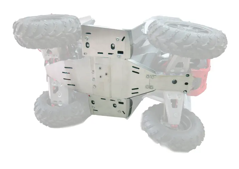 Polaris Scrambler 850 / Xp 1000 Alloy Central Skid Plate 1