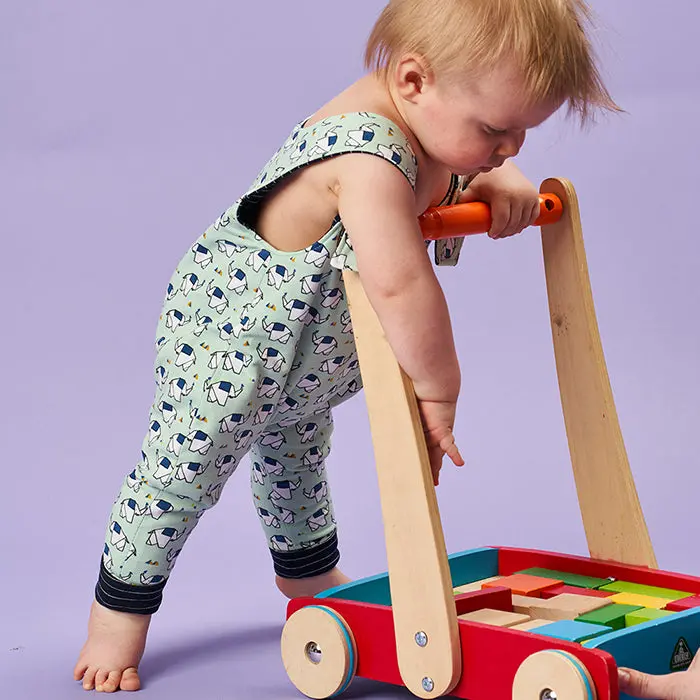 Poppy & Jazz Babies' Dandelion Dungarees - Printed Copy Shop (+£5.00) 1