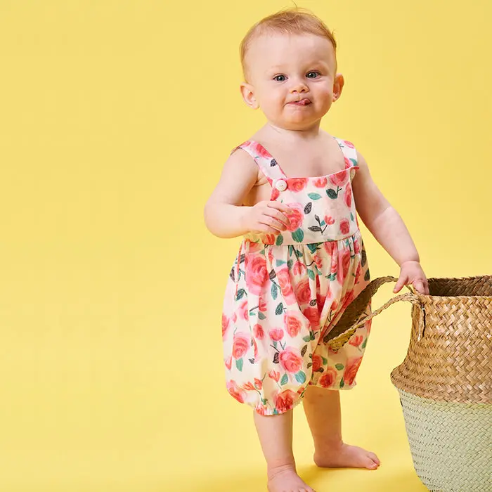 Poppy & Jazz Babies' Raspberry Romper - Printed Copy Shop (+£5.00) 1