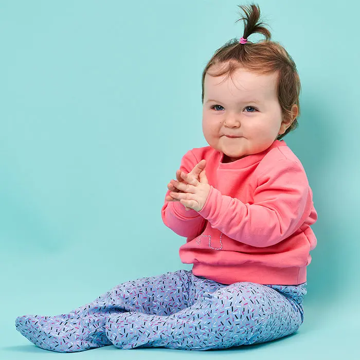 Poppy & Jazz Babies' Tangerine Trousers - Printed Copy Shop (+£5.00) 1