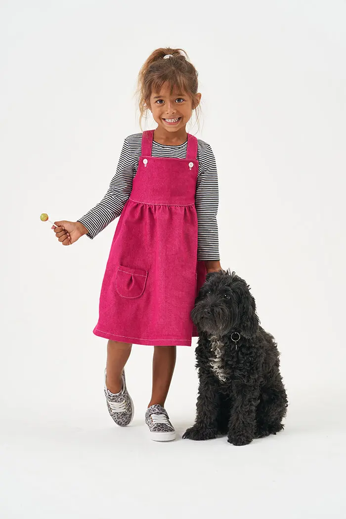 Poppy & Jazz Baby/Child Willow Pinafore - Printed Copy Shop (+£5.00) 1