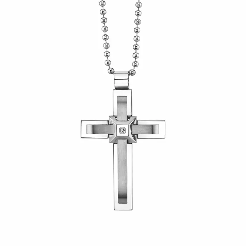 Powergrid Cross Pendant 1