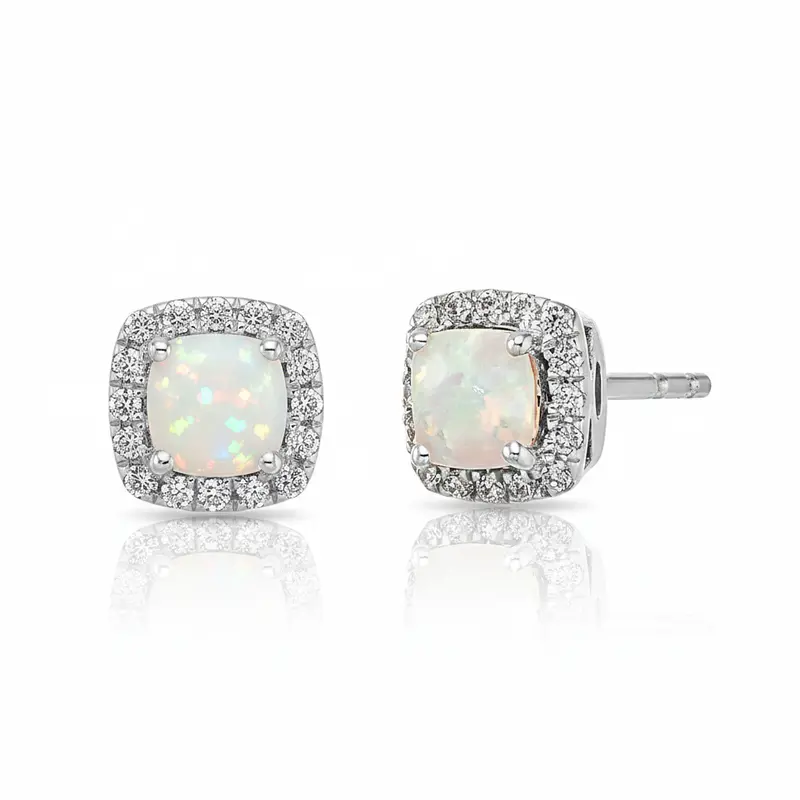 Prism Glow Opal Earrings 1