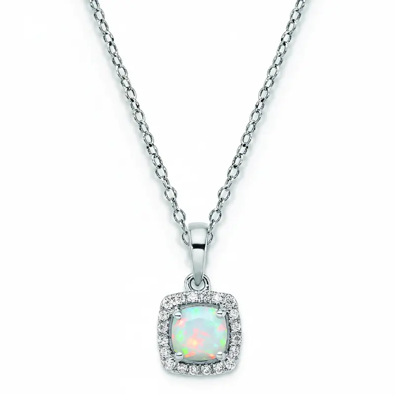 Prism Glow Opal Pendant 1