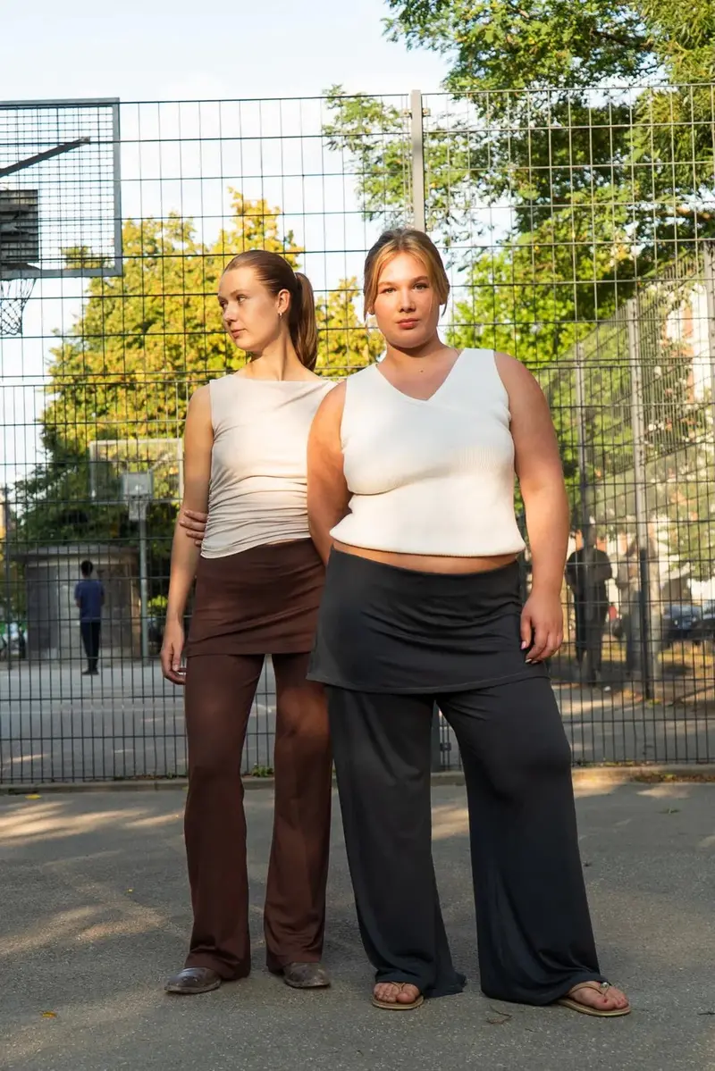 Puff And Pencil Skirty Pants 1