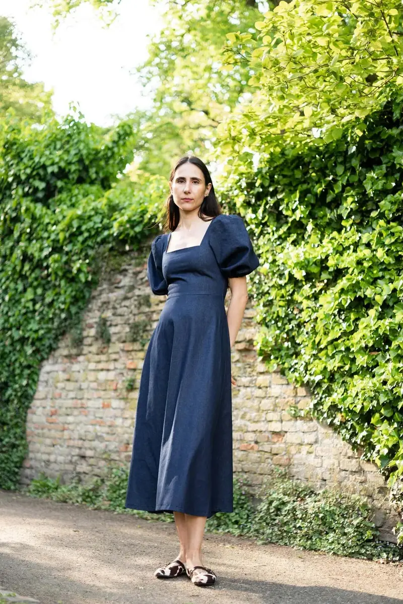 Puff And Pencil Square Dress & Puff Sleeve 1