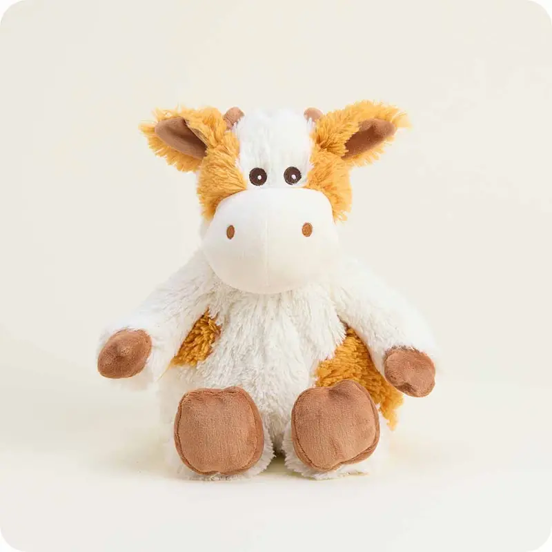 Pumpkin Spice Latte Cow Warmies 1