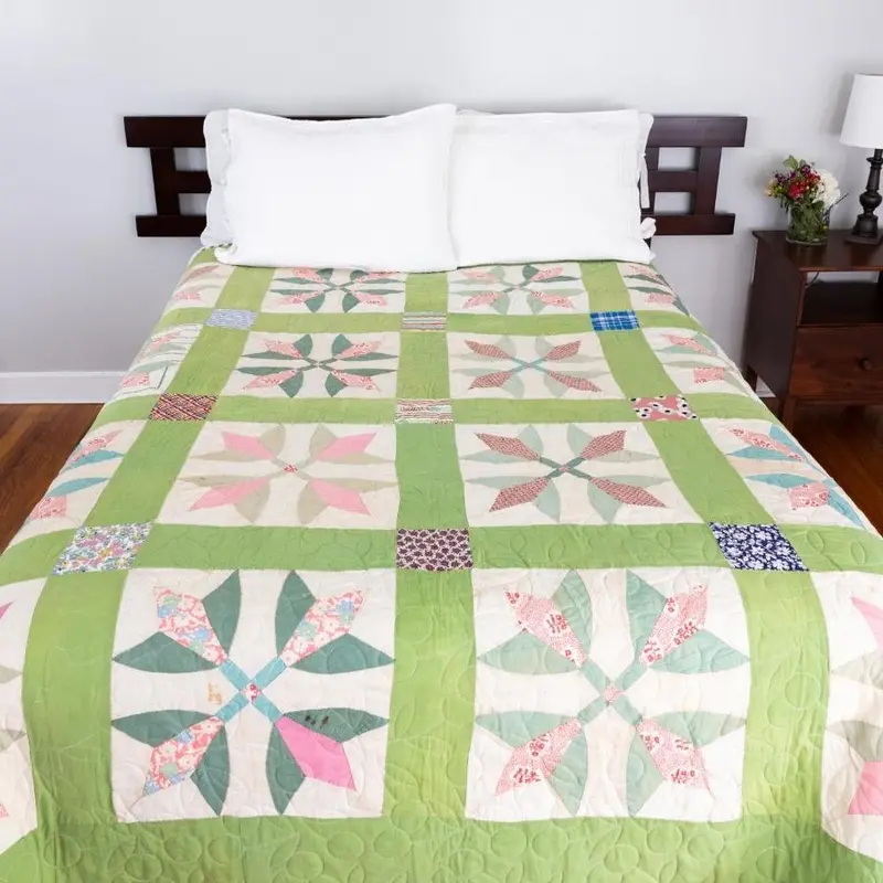 Quiltfolk Foundry Lily Quilt 1