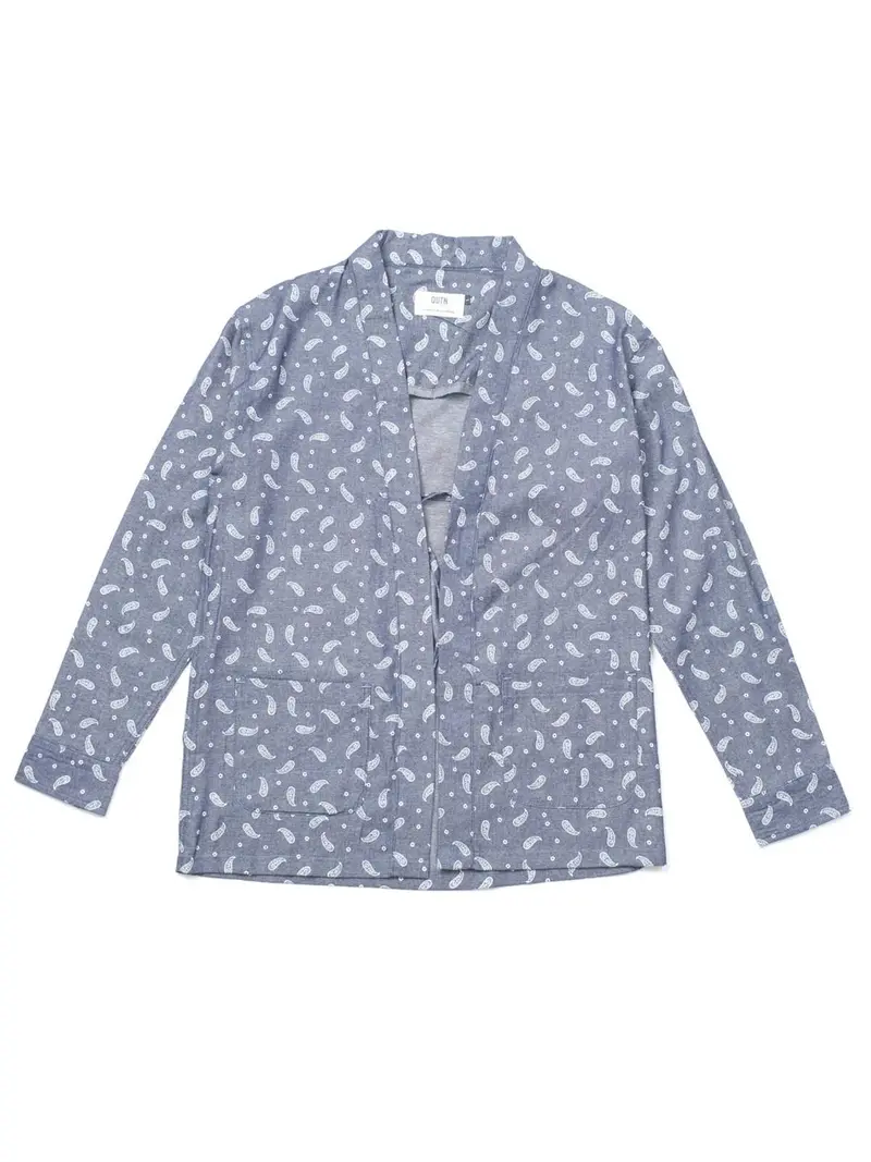 Qutn Throw On Paisley Chambray 1
