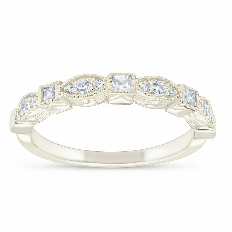 Radiant Trace Diamond Band 1