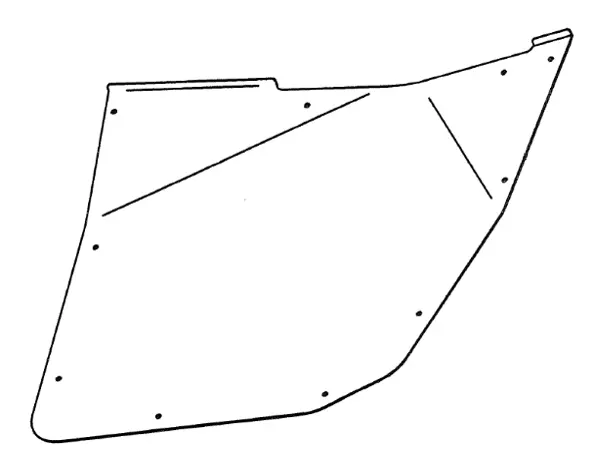 Ranger Xp900 Right Hand Door Skin 1