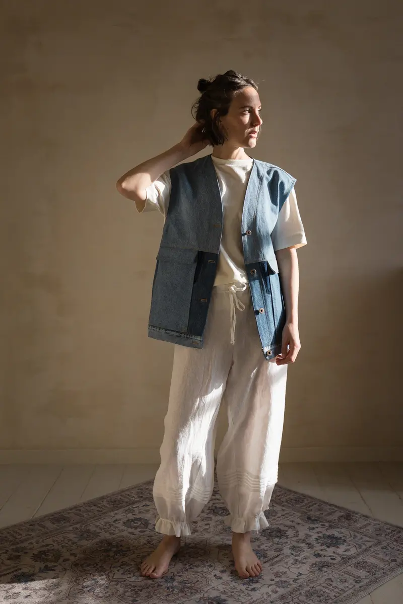 Ready To Sew Hendrix Sleeveless Jacket 1