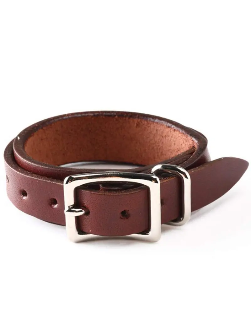 Redmoon Leather Bracelet Mwb-B Scb Brown 1
