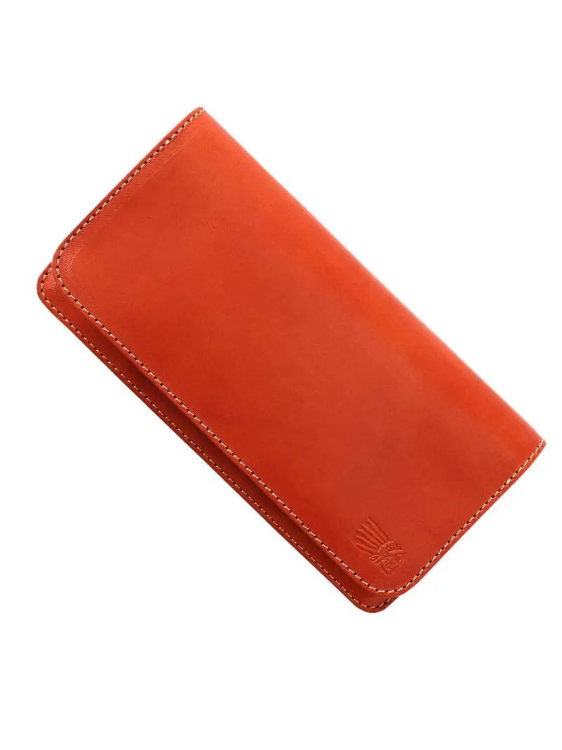 Redmoon Long Wallet Rmr-02T Dtn Red Brown 1