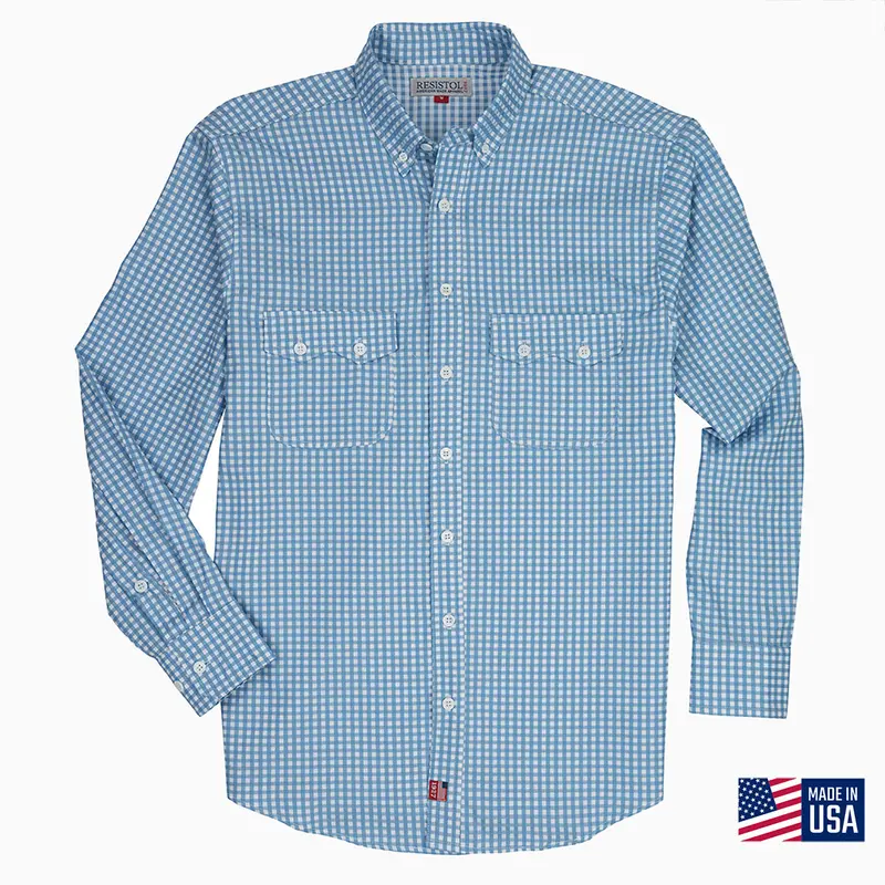 Resistol Gingham Dress Shirt 1