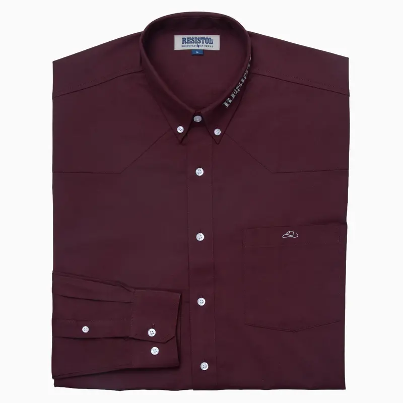 Resistol Marketing Shirt - Wine 1
