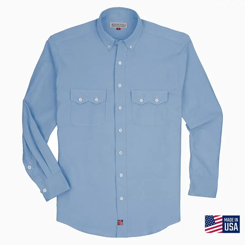 Resistol Oxford Double Pocket Blue 1