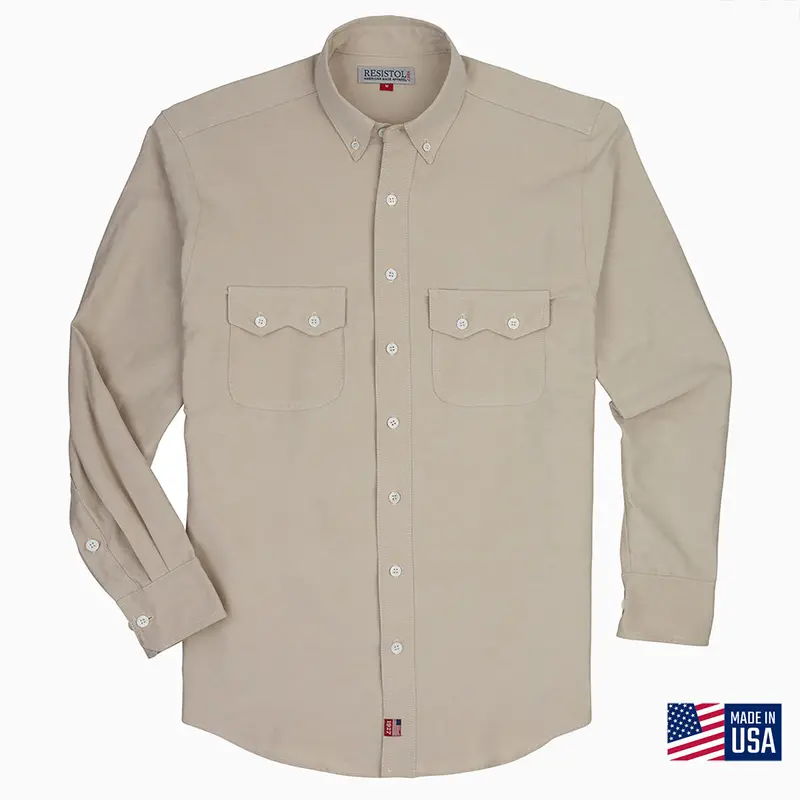 Resistol Oxford Double Pocket Khaki 1