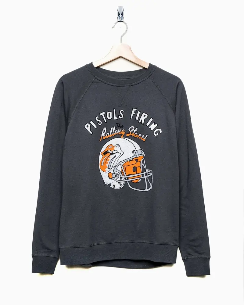 Rolling Stones Osu Helmet Lick Dark Gray Sweatshirt 1