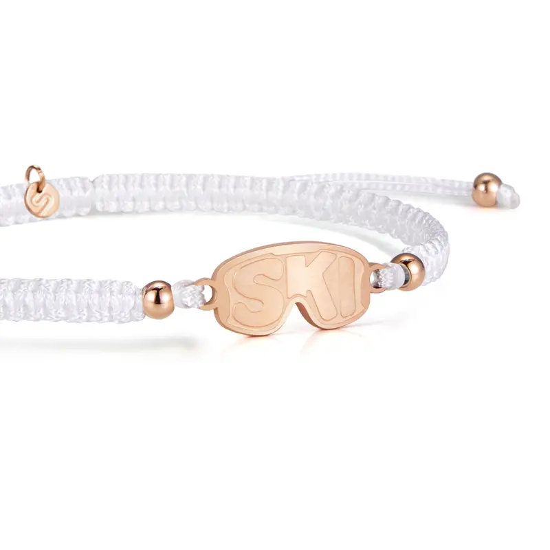 Rose Après Ski Braided Bracelet 1
