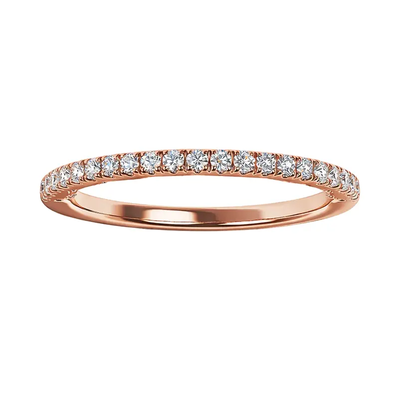 Rosé Diamond Band 1