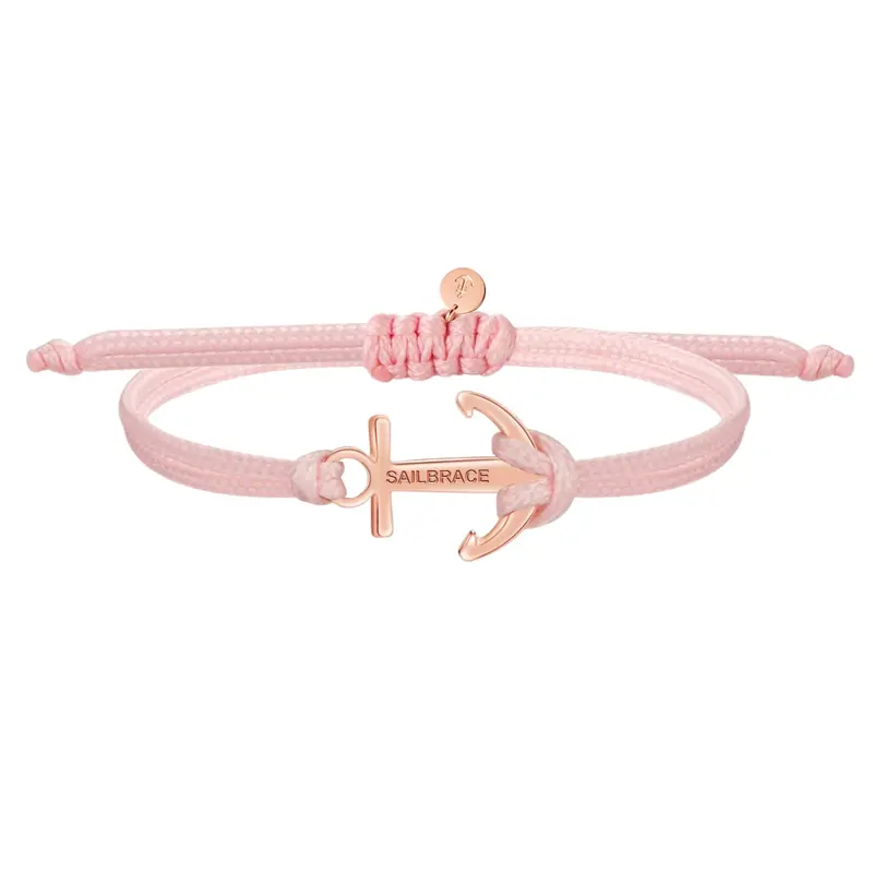 Rose Gold Nude Anchor Bracelet 1