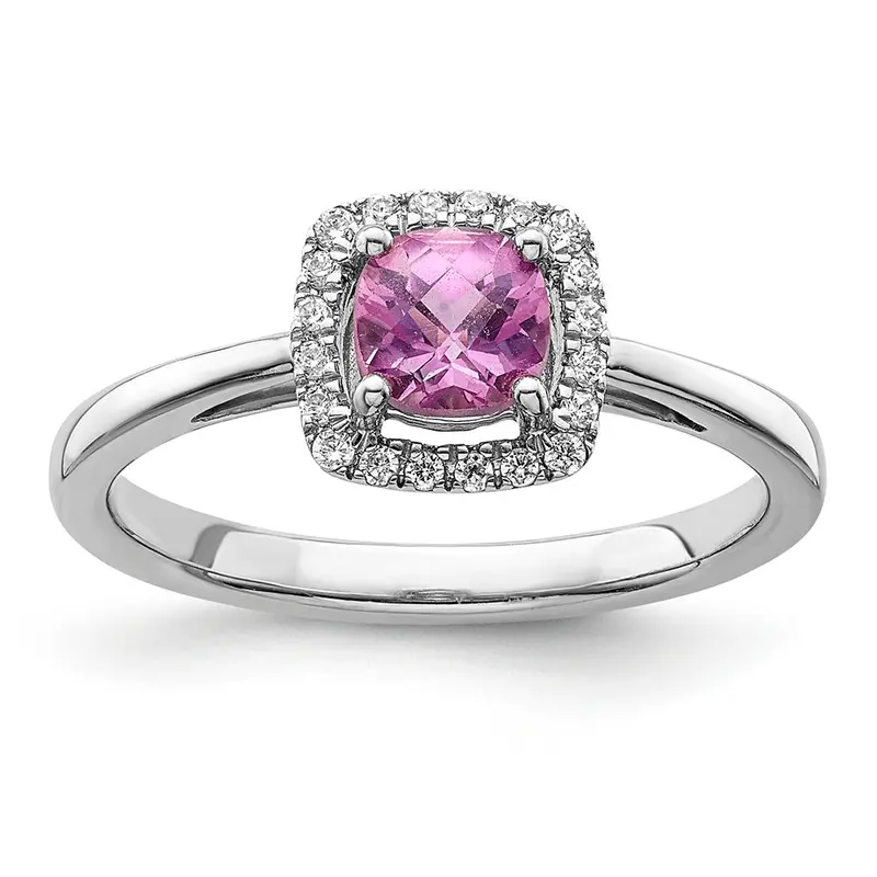 Rosewater Pink Sapphire Ring 1