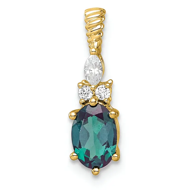 Royal Eclipse Alexandrite Pendant 1