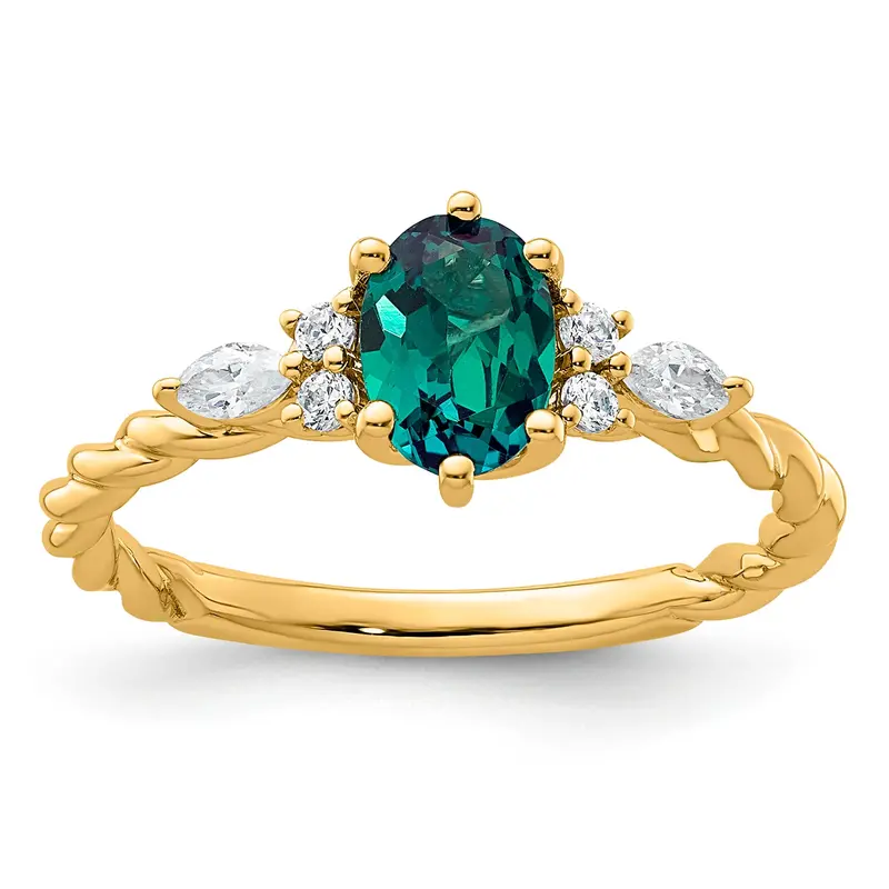 Royal Eclipse Alexandrite Ring 1