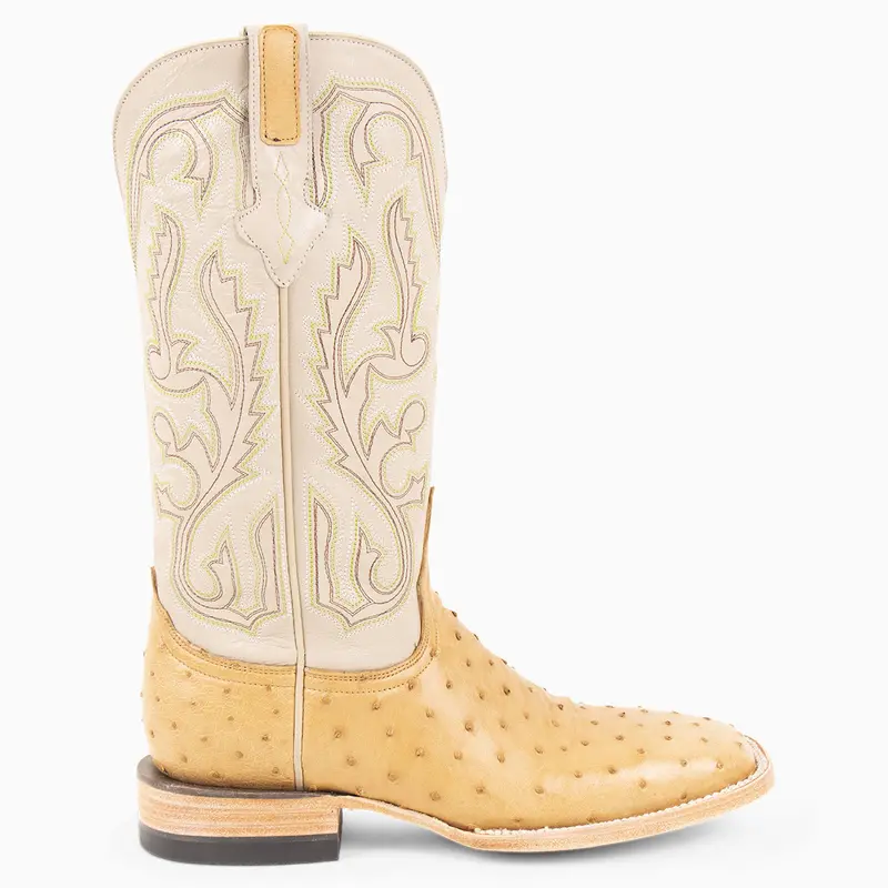 Saddle Tan Full Quill Ostrich - Square 1