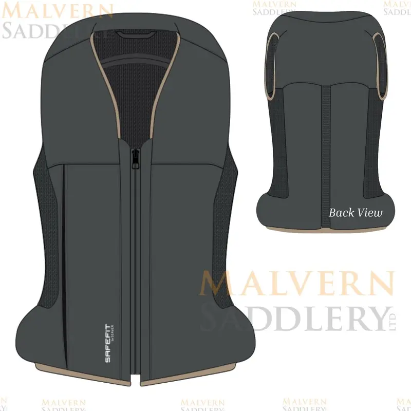 Safefit Airbag Vest - Gray/Custom 1