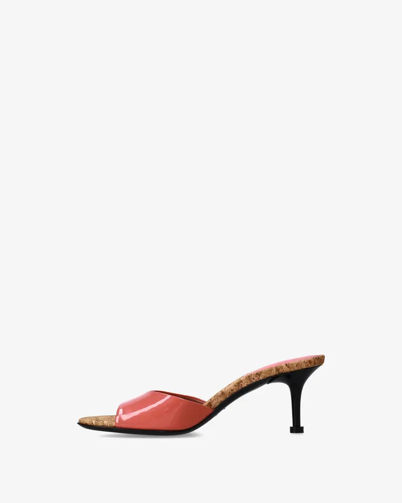 Sandals In Suede And Patent Leather 6