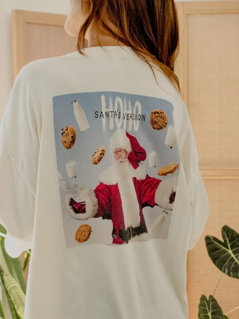 Santa's Version One Size Tee 1