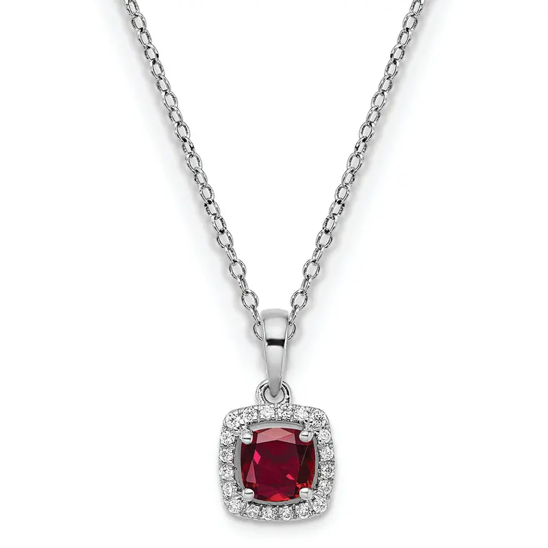 Scarlet Heat Ruby Pendant 1
