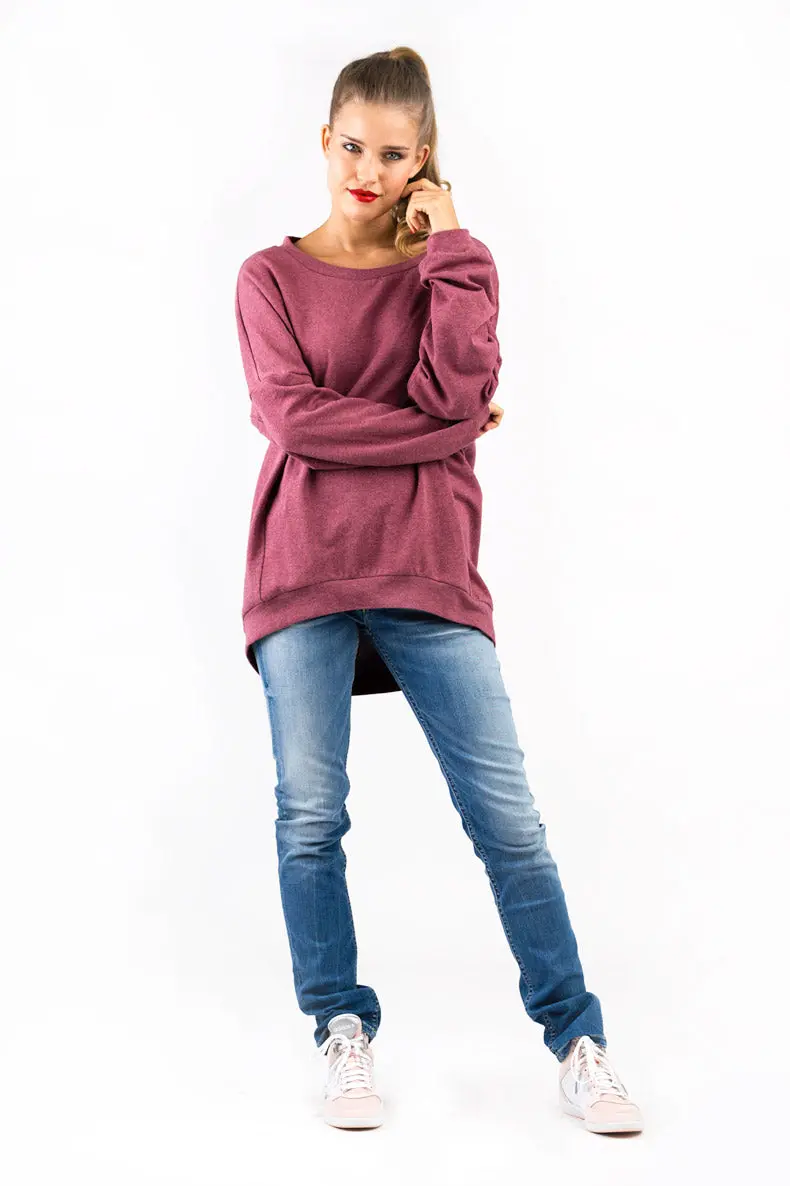 Schnittchen Patterns Catrin Sweatshirt - Printed Copy Shop (+£7.00) 1