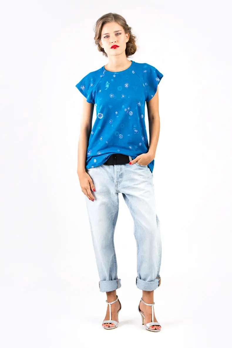 Schnittchen Patterns Laisa T-Shirt And Dress 1