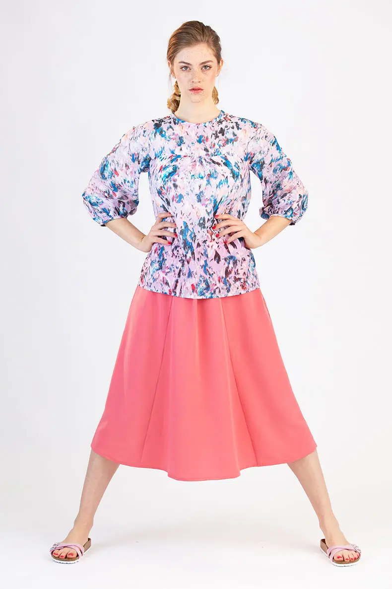Schnittchen Patterns Mila Blouse & Swantje Skirt 1