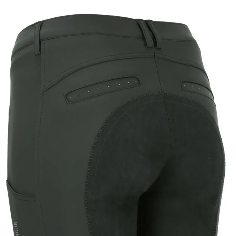Schockemöhle Ladies Celine Full Seat Clarino Breech -Safari Green 2