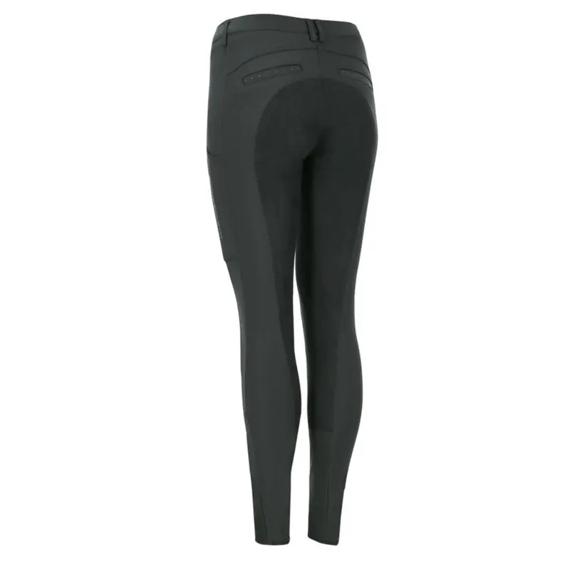Schockemöhle Ladies Celine Full Seat Clarino Breech -Safari Green 4
