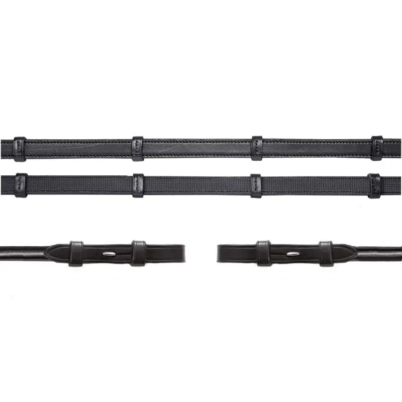 Schockemöhle Rubber Lined Rolled Reins 1