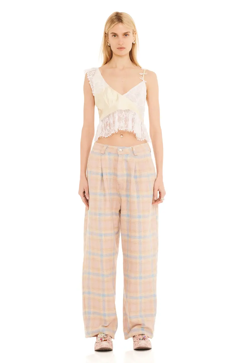 Seaside Plaid Catchfly Pant 1
