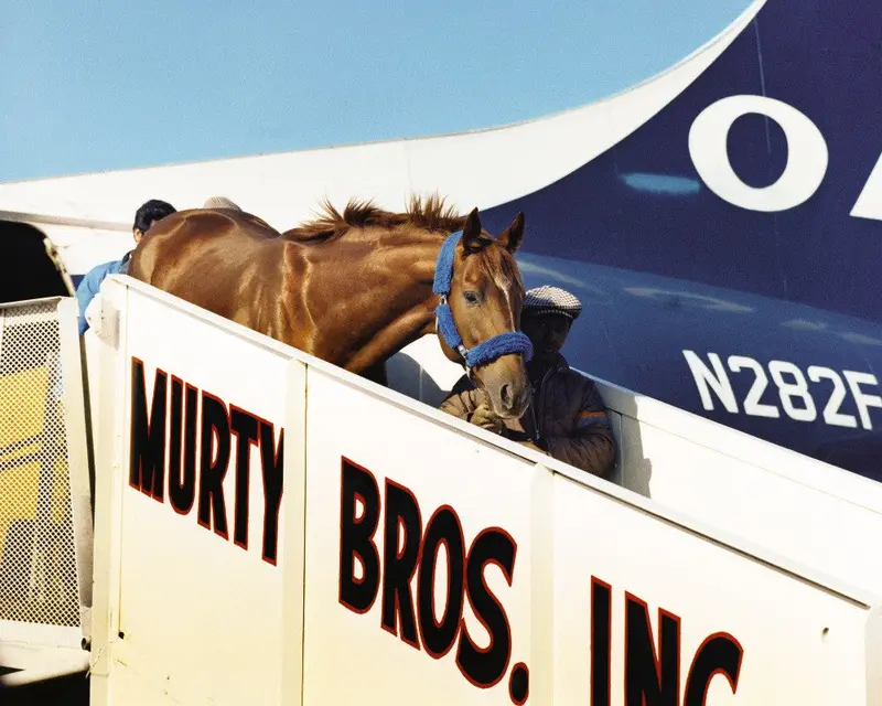 Secretariat Arriving In Lexington 1