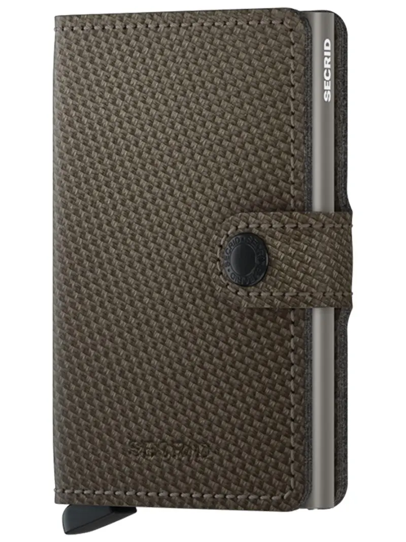 Secrid Miniwallet Carbon Khaki 1