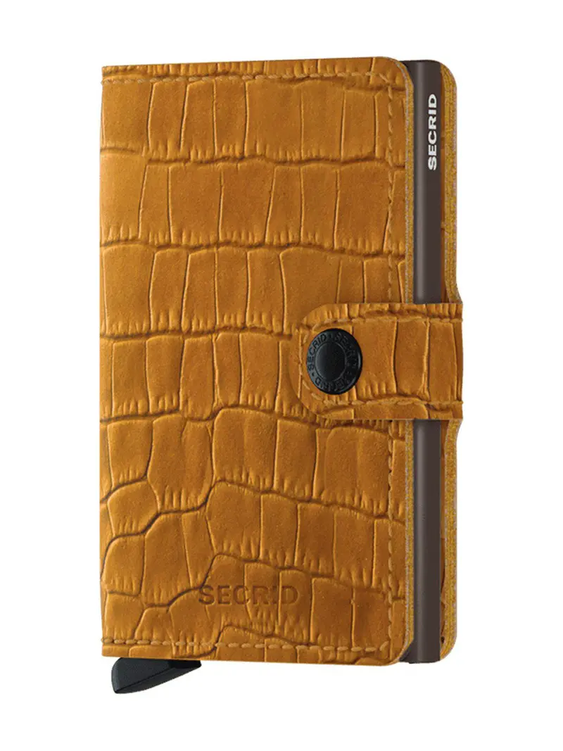 Secrid Miniwallet Cleo Ochre Brown 1