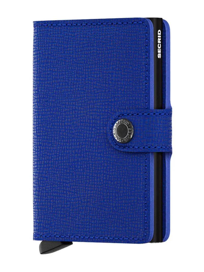 Secrid Miniwallet Crisple Blue Black 1