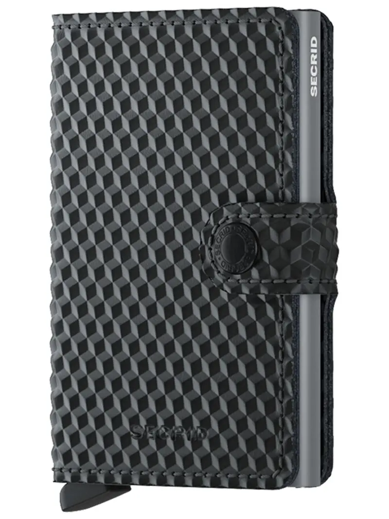 Secrid Miniwallet Cubic Black Titanium 1