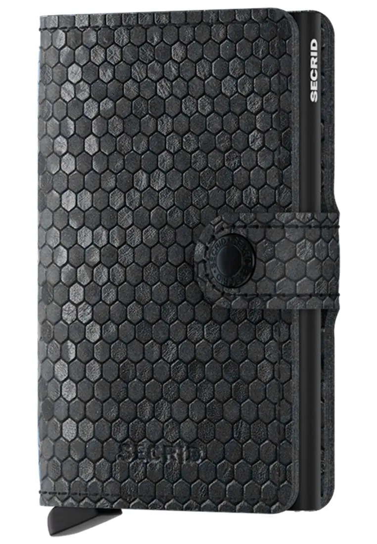 Secrid Miniwallet Hexagon Black 1