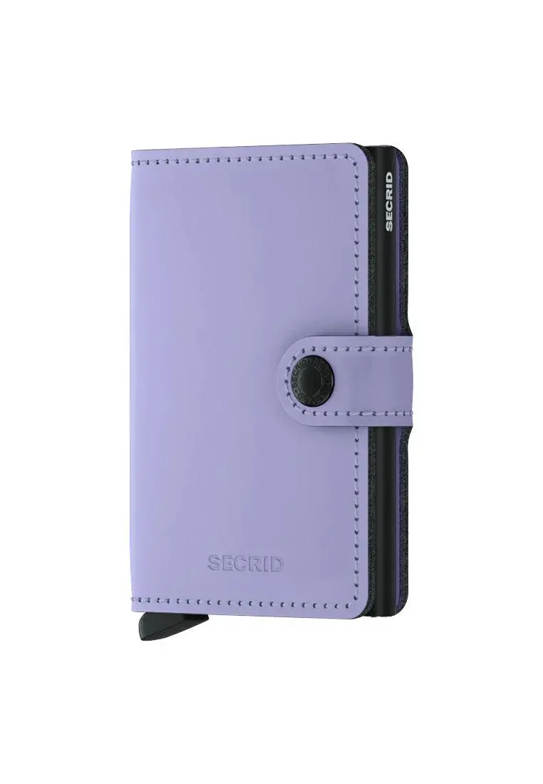 Secrid Miniwallet Matte Lilac Black 1
