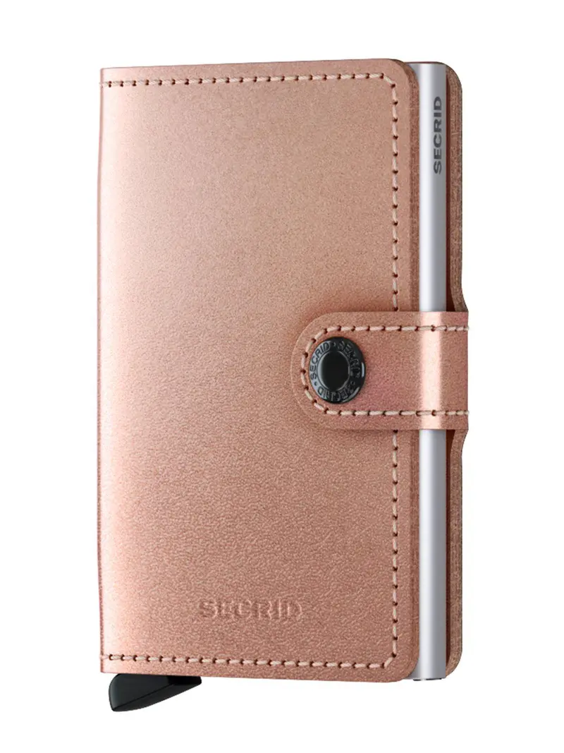 Secrid Miniwallet Metallic Rose 1